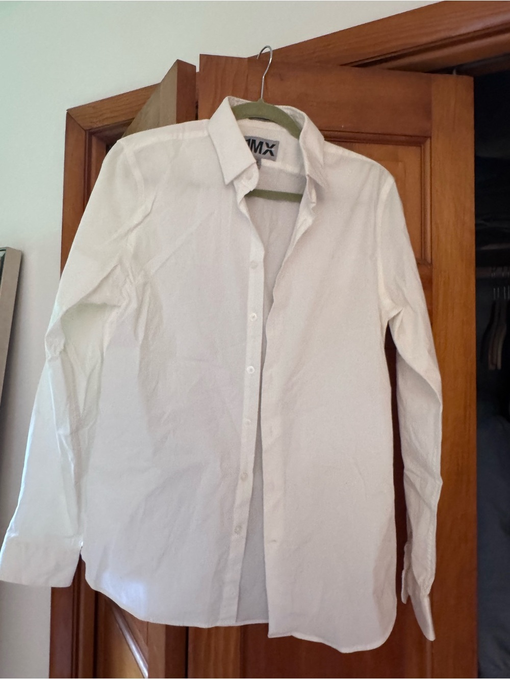 Men's Express Fitted Cotton Shirt -Size M 15-15 1/2